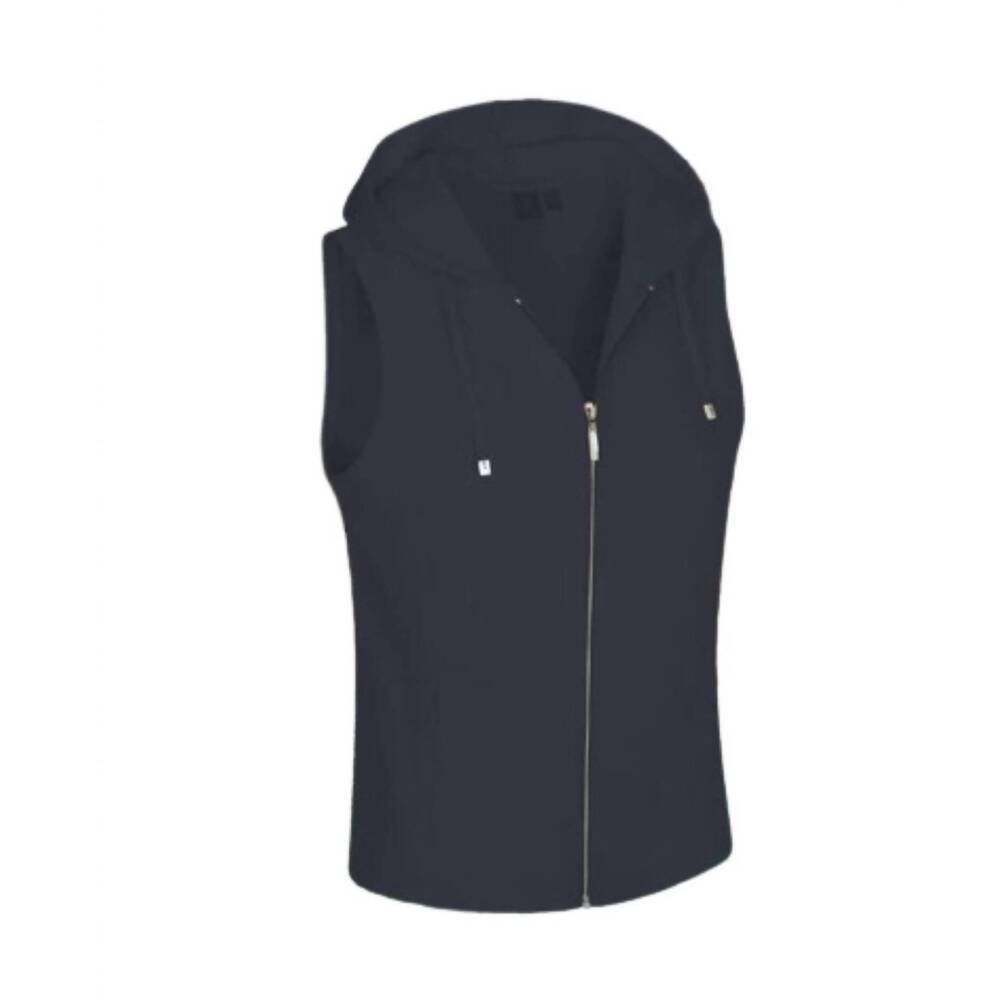 NEW NUSPORT women's malibu hoodie vest in indigo